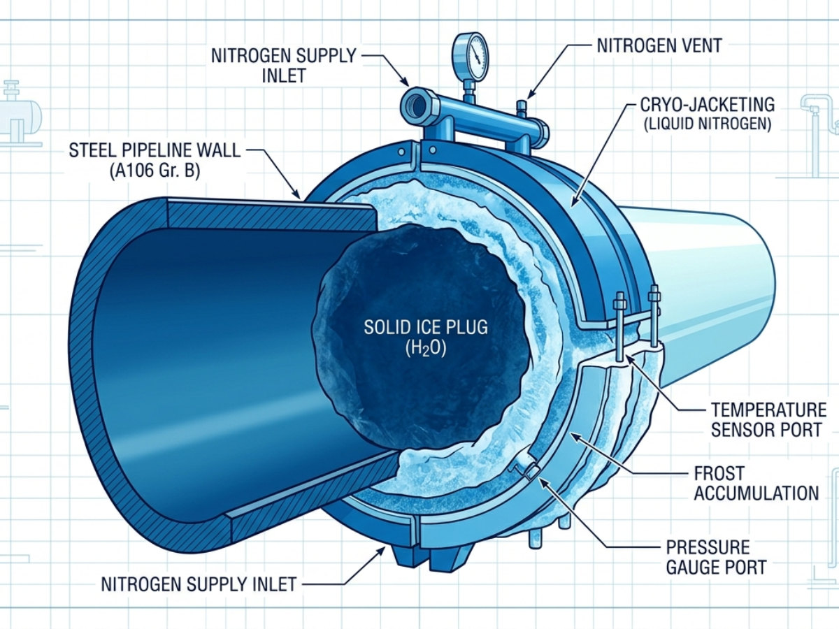Pipe Freeze Diagram