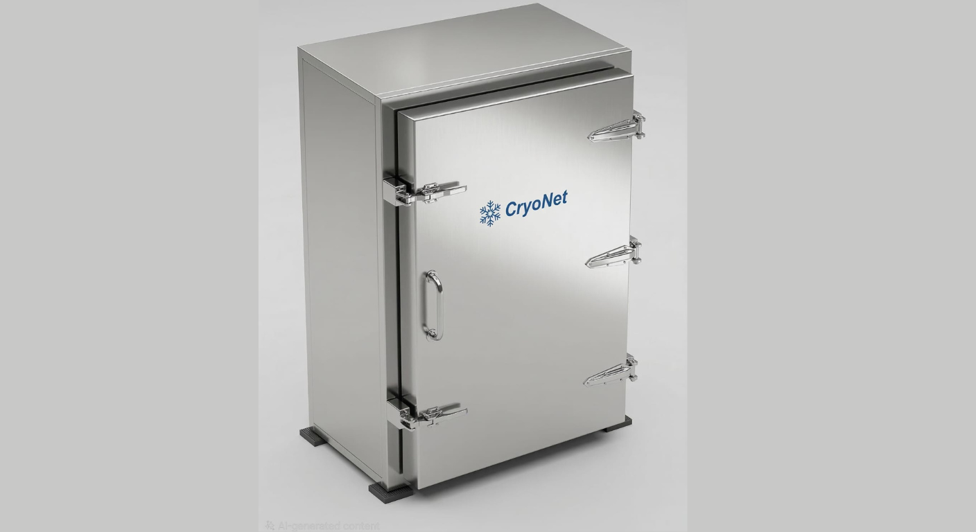 CryoNet IQF cabinet